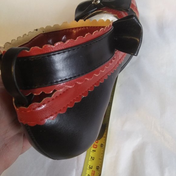 Demonia black burgundy Glam40  heels goth dark academia sexy vampiress size 7 - Picture 15 of 16